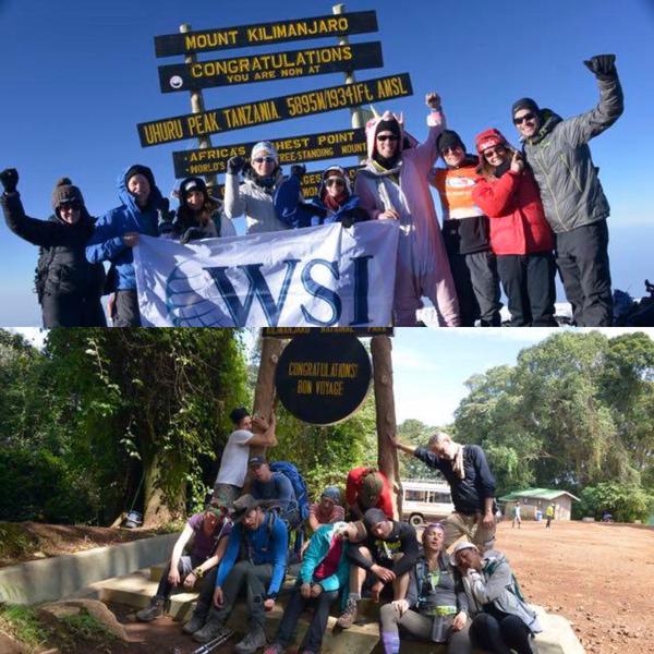 WSI Joins the Kili Climb 4 Kids Expedition